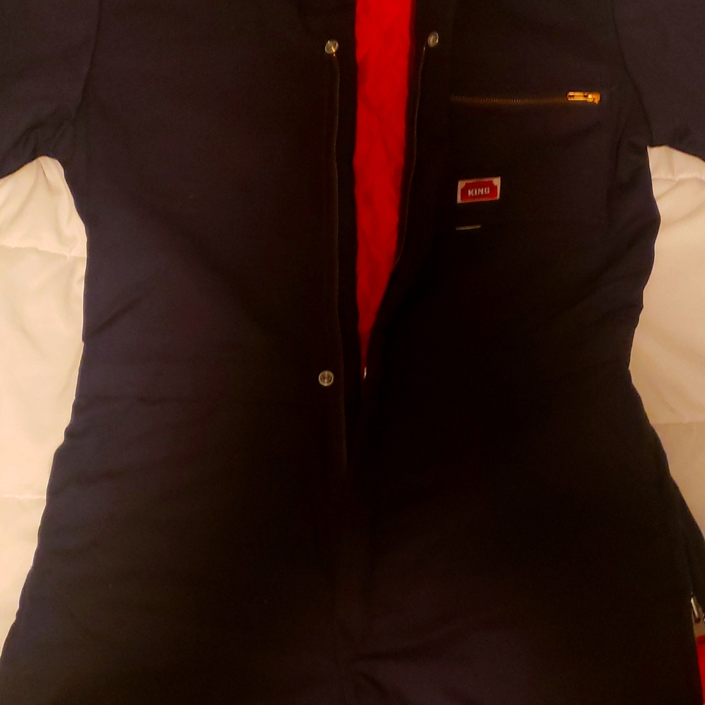 Heavy duty lined coveralls